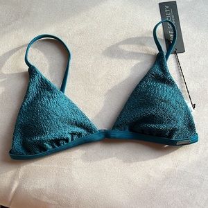 Free Society Triangle Bikini Top